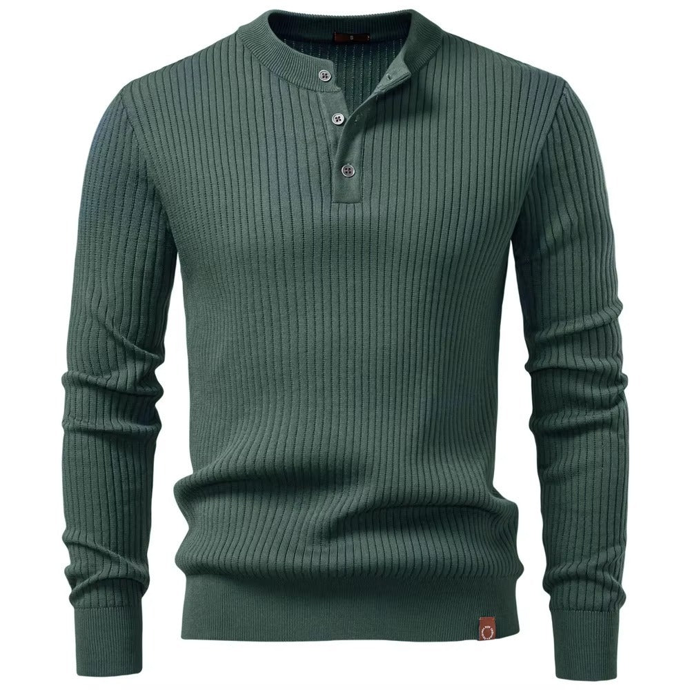 Maglione Coste Finitura Premium