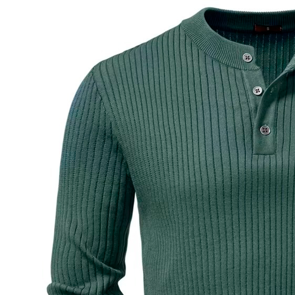 Maglione Coste Finitura Premium
