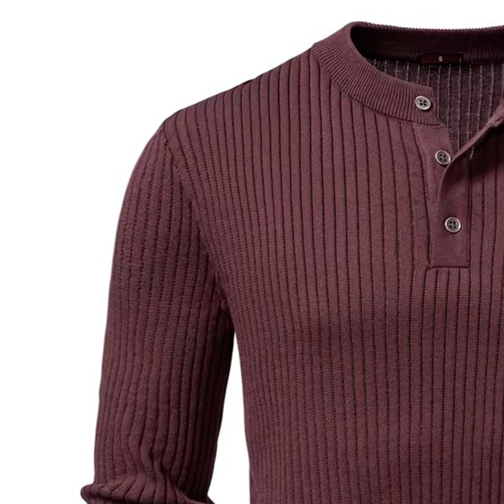 Maglione Coste Finitura Premium